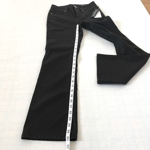 BLANKNYC Black Faux Leather Boot Cut Flare Pant 24 - Picture 7 of 14